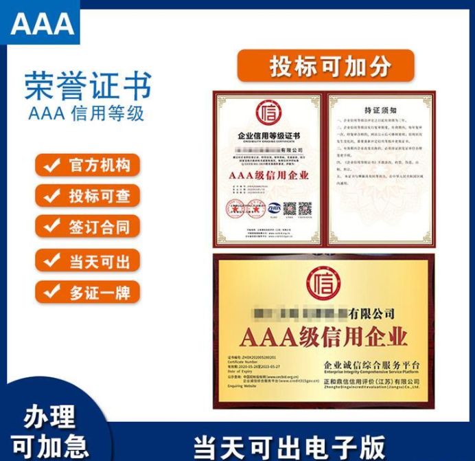 it行业企业认证资质